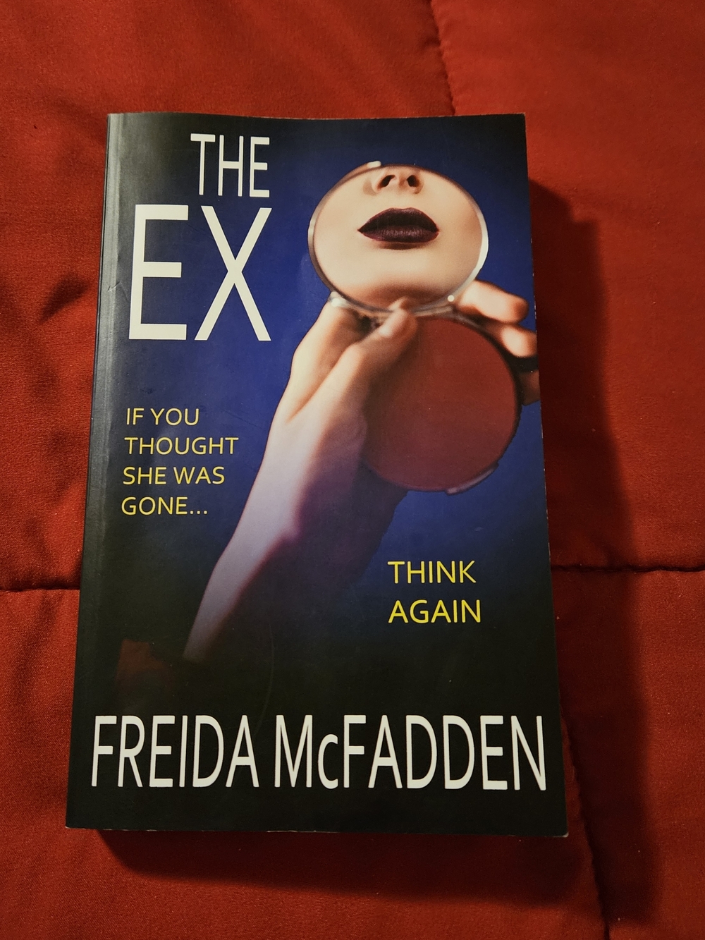 The Ex by Freida McFadden - Blue & Black Paperback